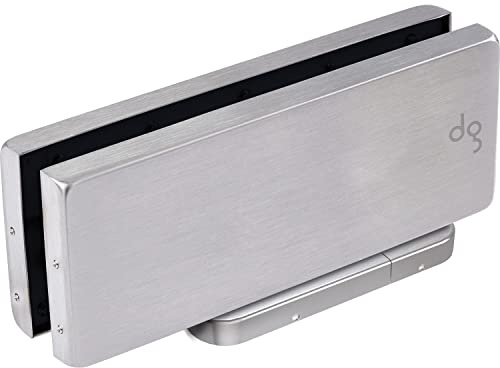 DORMA-Glas Beschlagsset Universal Motion NG33 mit Feststellung, Edelstahl