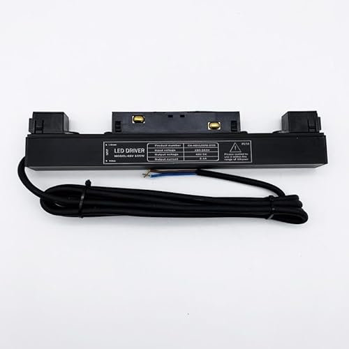 SILUMEN - Transformador de 220 V, 48 V, CC 100 W, 2,1 A, color negro