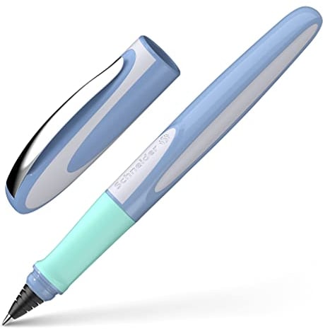 Schneider 187812 Ray Rollerball Pen (Refillable with Standard Ink Cartridges, Suitable for Right and Left-Handed Users) Fresh