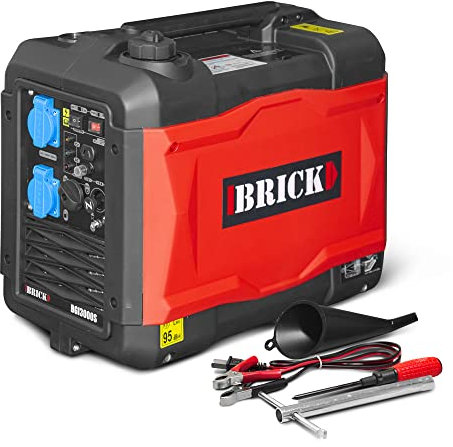 Groupe électrogène inverter silencieux max 2900W - 2 prises - Brick