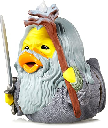 TUBBZ Box-Ausgabe Gandalf (Du Kannst Nicht Vorbei) Sammler-Vinyl-Gummiente Figur - Offizielles Der Herr der Ringe Merchandise - Fernsehen, Filme & Videospiele