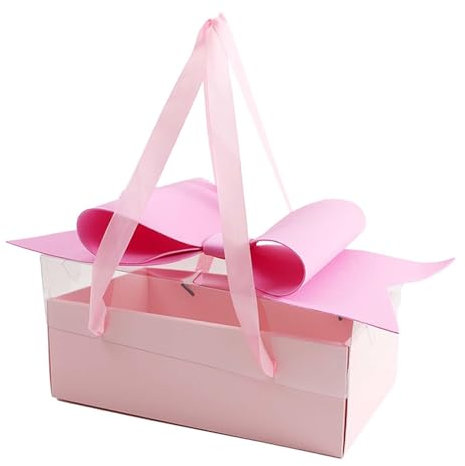 harayaa Valentinstag-Geschenkbox, Geschenkbox, Valentinstagsgeschenke für Sie zum Jahrestag, Rosa