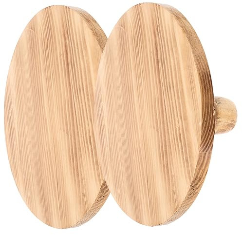 Kisangel Taburete Para Macetas Pedestal De Exhibición Madeja Natural Práctico y Hermoso