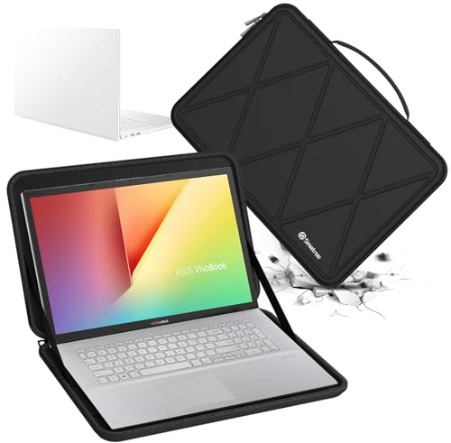 Smatree Hard Eva Schutzhülle Case kompatibel für 17,3 Zoll ASUS Vivobook 17X (K3704), für 17,3 Zoll ASUS Vivobook 17 (F1704) Laptop Wasserdicht und Anti-Schock Tasche (X8314)