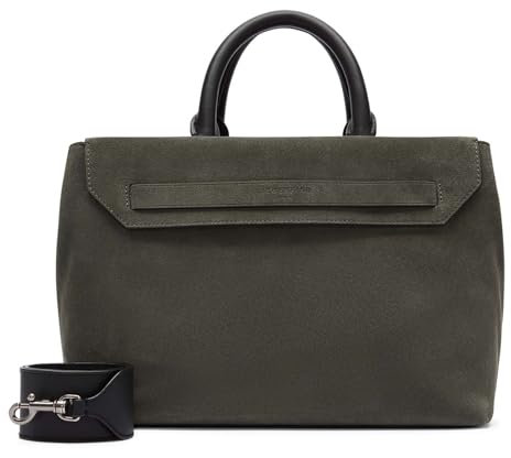 Liebeskind Berlin LORA SUEDE BUSINESS BAG M, cypress green M