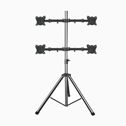 moveTV Tripod Stand Portable TV Stand for 14-27 Inch Flat Screen Tvs-Height Adjustable Loading up to 77Lbs(01)