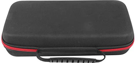 Microphone Storage Box, Shockproof Drop Proof Microphone Storage Bag EVA Zipper Bag Wireless Microphone Case Sponge Filling Microphone Carrying Travel Case for Travel Outdoor