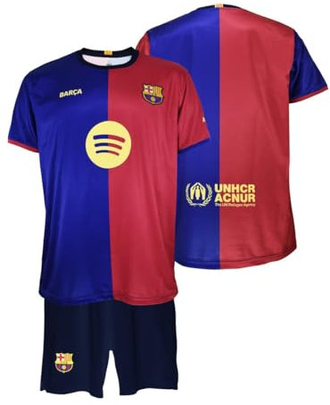 Futbol Club Barcelona - Maglia per Bambini 24-25, Unisex, Blaugrana, 14 Anni