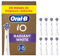 Oral-B iO Strahlendes Weiss – ORIGINAL Aufsteckbürsten für Elektrische Oral-B iO Zahnbürsten – Bürstenköpfe, Zahnbürstenaufsatz, Ersatzbürsten zur Zahnaufhellung – Weiß, 8 Stück