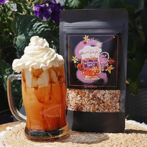 ZauberMerch Butterscotch Brew – Loser Desserttee mit Karamell & Vanille | koffeinfrei | Fantasy Fan Geschenk | 150 g