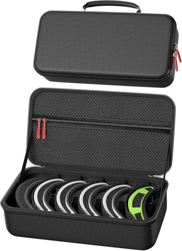 ProCase Brillenetui Brillenaufbewahrung für mehrere Brillen Sonnenbrillen Halter Sunglasses Organizer für bis zu 7 Brillen Brillenhalter Brillen Tragetasche für Männer Frauen