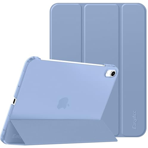 EasyAcc Hülle für iPad A16 11. Generation/iPad 10. Generation 10.9 Zoll | Ultra Dünn Cover mit Auto Schlaf/Aufwach Funktion Schutzhülle Case,Nebelblau