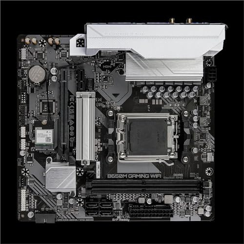 Placa Base Fit For GIGABYTE B650M Gaming WiFi Soporte for DDR5 6400 M.2 .5GbE LAN B650 Ryzen™ Serie 7000 AMD Socket AM5