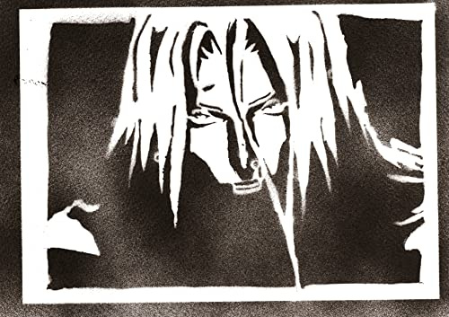 moreno-mata Echtes Handgemachtes Graffiti Alucard Castl... Gamer Aesthetic Poster & Kunstdrucke Lords of Shadow Plakat Handmade Deko Wandbild Wanddeko Geschenke für Männer und Frauen