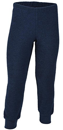 Engel Boy`s Trousers 100% Virgin Wool (Organic) Terry (152 (11-12 Years), Blue)