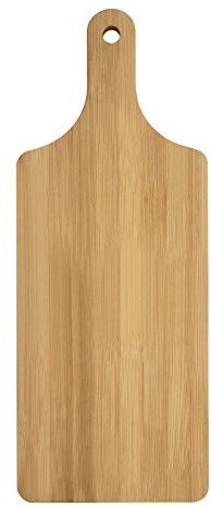 Premier Housewares Paddle Chopping Board, Bamboo, Large, Bamboo, Natural,, 18 x 45 x 2 cm