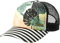 Roxy Damen Water Come Down Trucker Hat Hut, Jet Black Crazy Victoria Popsurf, Einheitsgröße