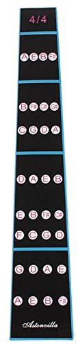 Demeras Violin Finger Guide, Abnehmbarer 4/4 Violin Griffbrett Aufkleber Finger Guide Aufkleber f¨¹r Violine ¨¹bungszubeh?r f¨¹r Anf?nger, Spielzubeh?r