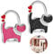 LiangDian Handbag Hooks for Table Cute Cat Purse Hook Alloy Handbag Hooks for Tables Portable Bag Hook Handbag Table Hanger for Women Girls 2 Colors
