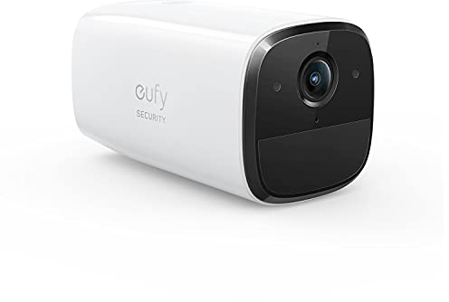 eufy Security SoloCam E20, kabellose eigenständige Sicherheitskamera für Draußen, WLAN, kabellos, 1080p, IP65 wetterfest, Nachtsicht, lokaler Speicher, gebührenfreie Nutzung(Generalüberholt)