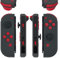 eXtremeRate Ersatz Buttons Set für Nintendo Switch Joycon, Matt DIY-farbige Knöpfe & Tools, Tasten Ersatzteile für Switch OLED Joy Con(Hochrot)-Ohne Joycons
