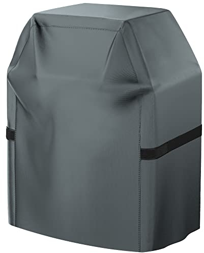 BBQ Grillabdeckung, wasserdicht, wetterbeständig, reißfest, UV-beständig, lichtbeständig, mit verstellbarem Klettverschluss, Gasgrillabdeckung für Weber, Char Broil, Nexgrill Grills, etc. 81,3 cm