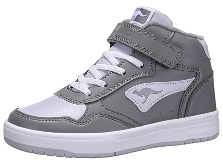 KangaROOS K-cp Jumbo Ev, Sneaker Unisex Kinder, Steel Grey Misty Lilac, 39 EU