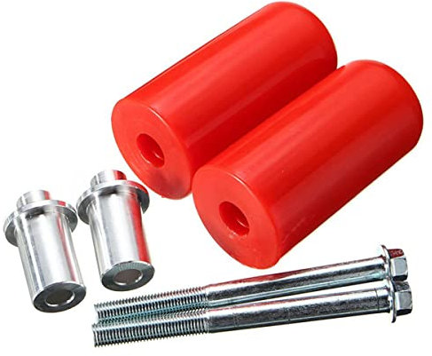 Frame Sliders,10 mm Universal Motorrad Sturzpads Anti Crash Protector Klebestift für Honda Suzuki Motorräder Ersatzteile (Rot)