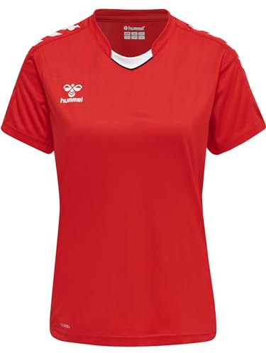 hummel hmlCORE XK Poly Trikot Damen F9368 rotweiss, XS Damen