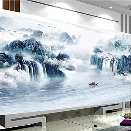 Instarry 5D Diamond Painting Set Groß Landschaftsmalerei im chinesischen Stil Home Decor 80x40 cm