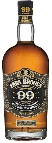 Ezra Brooks 99 Kentucky Straight Bourbon | 99 Proof for an elevated flavour | 700ml