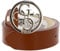 GUESS Adjustable Belt W105 Cognac - kürzbar