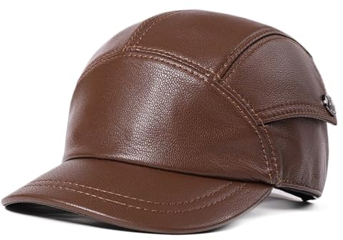 HNVAVQ Unisex Baseballmütze Männer Frauen Verstellbare Leder Golfmütze Truckermütze Schirmmütze