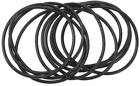 ifundom 10 Stk Silikonarmband elastisches Armband (schwarz) Gummibänder für Retro-Gummiarmbänder Haarbänder Fudge Gelee Jelly Armbänder 80er Gummiarmbänder für Kinder leuchtend Haarring