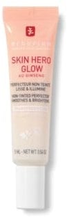 Erborian - Skin Hero Glow - ungetönter Hautperfektionierer + 7-Tage-Glanzbooster - Glass Skin-Effekt - Leichte Textur - Koreanisches Kosmetikprodukt - 15 ml