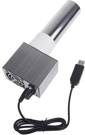 Mllepjdh Ventilateur de barbecue à charbon de bois avec alimentation USB 20 cm