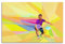 Buntes Kunst-Sportposter, Badminton-Poster, dekoratives Gemälde, Leinwand, Wandposter und Kunstdruck, moderne Familienschlafzimmer-Dekoration, Poster, 30 x 45 cm