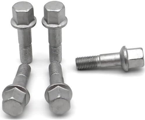 JJRFVBGT Radnabenbolzen Kompatibel Mit Benz Für A208 A209 C208 C209 W124 W210 A124 C124 S210 5 Stück Auto-Radschrauben Muttern M12 X 1,5 0009904807 Felgen Radschrauben Stehbolzen