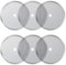 6 PCS Silver French Press Filter, 4 Inch French Press Mesh Filter Replacement Reusable Stainless Steel Coffee Filter Professional French Press Screen for French Press Coffee Makers Tea Machines