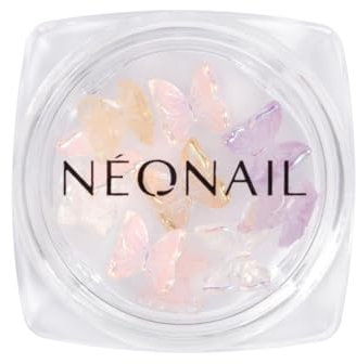 NÉONAIL Nageldekoration 3D Nail Art Schmetterlinge - Nail Charms - Nägel Selber Machen - Nails - Nageldesign Accessories - Nailart - Nail Art Zubehör - Nagel Deko - Nagelschmuck - Mehrfarbig