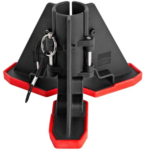 BESSEY Kleines Baustativ STE-KBS | für STE55/STE90 Deckenstützen | Stabile und leichte Erweiterung für Deckenstützen ermöglicht freihändiges Arbeiten und erhöht die Flexibilität