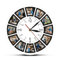 Individuelle Wanduhr, personalisierte Foto-Uhr mit 12 Fotos, benutzerdefinierte Foto-Uhren, Quarzuhren, geräuschlos, nicht tickend, Dekoration für Küche, Wohnzimmer, Badezimmer, Büro