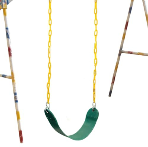 Schaukelsitz für Kinder – Schaukelsitz für den Außenbereich für | Interaktives Familienspiel mit Kette gegen für Garten, Terrasse, Park Kindergarten