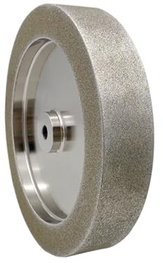 8 Zoll CBN-Schleifscheibe T-4 System, 200 mm x 38 mm x 12 mm for Schärfen, Schnellstahl-HSS-Werkzeuge, rechter/runder Winkel(Right 160 grit)