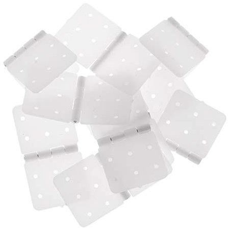 B Blesiya Pinned Plastic Hinges RC Plane Model Parts Replacement (Pack of 10) - 20x36mm