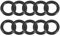 sourcing map 10 Stück O-Ringe Dichtung 11 mm x 7 mm x 2 mm Metrische Nitrilkautschuk Dichtungsring für Sahnespender Poolpumpe Schnellkupplung Kaffeebecher