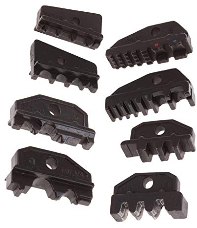 Fenteer 8tlg Pressbacken Crimpzange Einsatzbacken Matrizen Kabelschuhe Kabelschuhzange