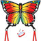 Butterfly Kite for Kids and Audlts, 120x95cm with Long Tails,Beginner Kite for Children,Easy to Assemble and Fly, Easy-Grip Handle with 200’ String and Swivel,. Awesome Beach and Outdoor Toys