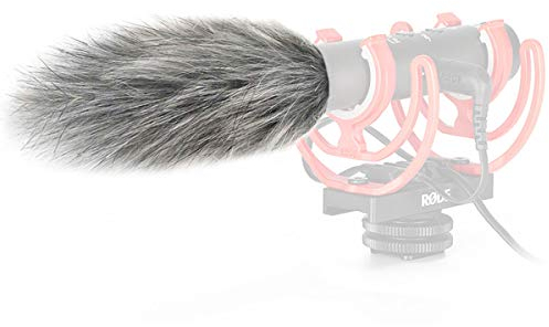 keepdrum WSWH Fell-Windschutz für Rode Videomic NTG