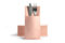 Alvotex CHIC Airlaid 50 Besteckservietten Bestecktaschen, Stoffähnlich, hochwertige Einwegserviette, 39x40cm, Rosa
